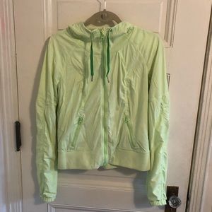 Lululemon Street to Studio Jacket- Neon Size 6 💛